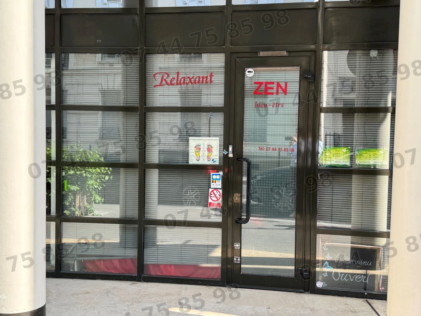 Espace d’accueil – Beauté Massage